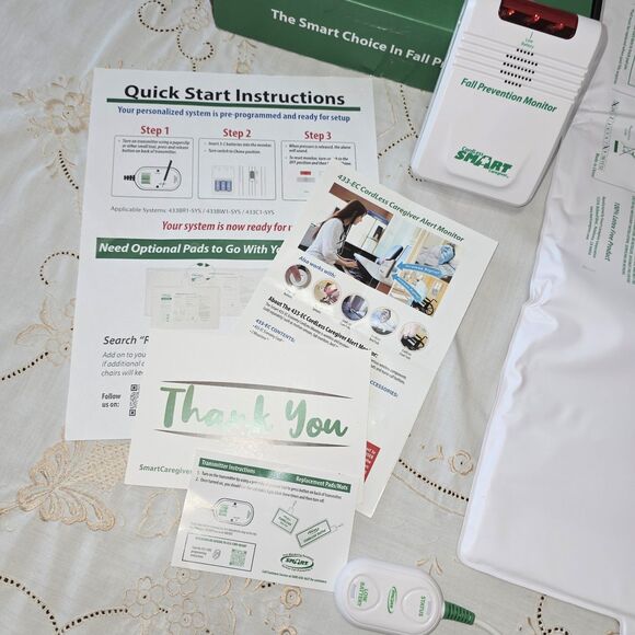 Smart Caregiver Wireless & Cordless Weight Sensing Bed Pad - 10" x 30" MSRP $124 - Picture 6 of 10